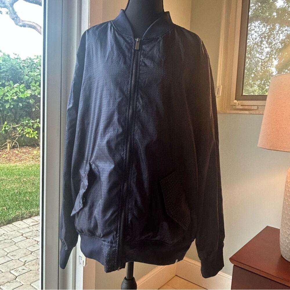 Sovereign Code Midnight Blue Bomber Jacket